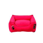 Lepus Kedi Köpek Yatağı Soft Fuşya M